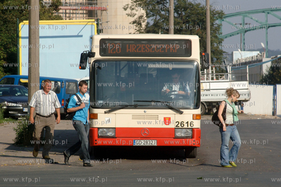 Gdansk Wrzeszcz. Przystanki autobusowe komunikacji...
