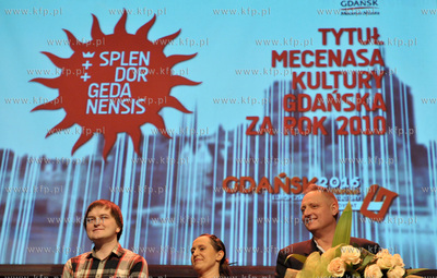 38 Gala Nagrody Miasta Gdanska w Dziedzinie Kultury...