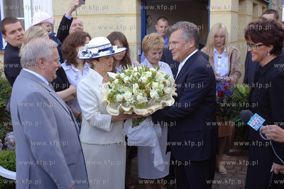 Imieniny u Danuty i Lecha Walesy. Zyczenia solenizantom...