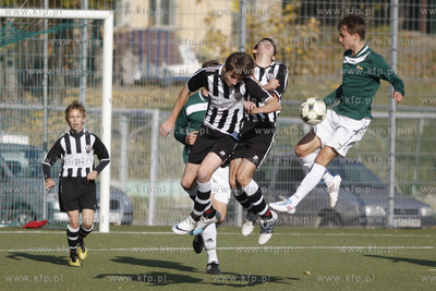 Pomorska Liga Juniorow Mlodszych. Mecz Lechia Gdansk...