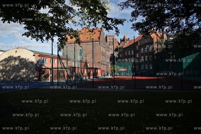 Uroczyste otwarcie boisk do koszykowki i pilki noznej...