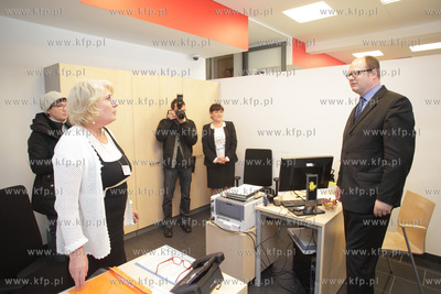 Otwarcie nowego Zespolu Obslugi Mieszkancow  nr IV...