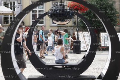 Gdansk. 753 Jarmak sw.Dominika. Nz kolawki na ul Dlugi...