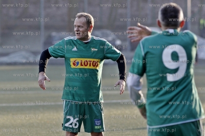 Gdansk. Boisko przy ul. Traugutta.  Sylwestrowy mecz...