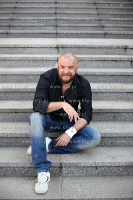 39 Festiwal Filmowy w Gdyni. Nz.rezyser Lukasz Palkowski....