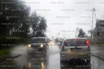 Obfite opady deszczu w Gdańsku.
14.07.2016
fot....
