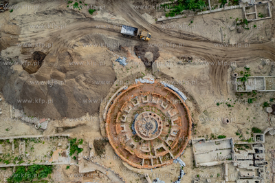 Sopot. Fundamenty miejskiej cegielni działającej...