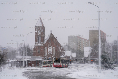 Zima z Gdańsku. Pętla Siedlce. 11.01.2025 fot. Paweł...