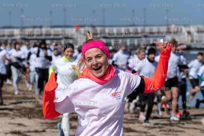 Gdańsk Brzeźno. Impreza Gdańsk Biega i Wybiera Zdrowie...