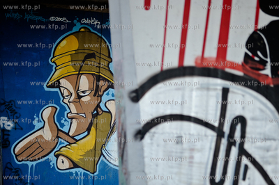 Murale Galerii Wezel Kliniczna w Gdansku. 09.03.2011...