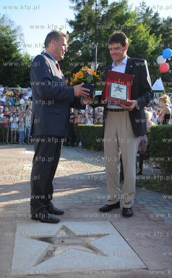 Wladyslawowo, Cetniewo. X Edycja Alei Gwiazd Sportu....