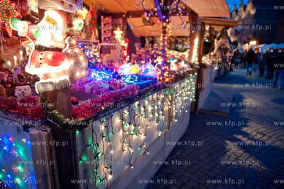 Gdansk. Targ Weglowy. Szesnasty Jarmark Bozonarodzeniowy...
