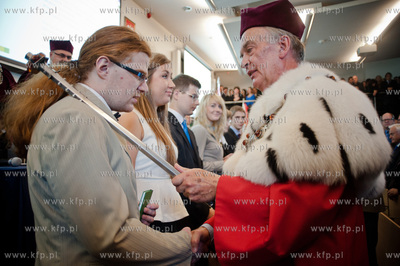 Gdansk. Nowo otwart wydzial Biologii Uniwersytetu Gdanskiego....