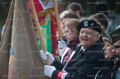 Kwatera Sybirakow na cmentarzu Lostowickim w Gdansku....
