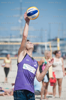 Gdynia. Plaza miejska. Akademicki Puchar Polski w siatkowce...