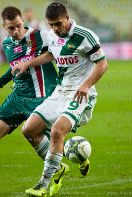 Gdansk. PGE Arena. Mecz o mistrzostwo Ekstraklasy....