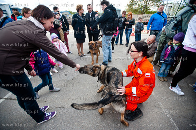 Gdansk Oliwa. Jednostka Strazy Pozarnej przy ul. Beniowskiego....