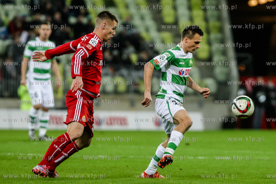 Stadion Energa Gdansk. Mecz o mistrzostwo Ekstraklasy....