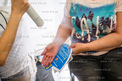 Gdańsk. Targ Węglowy. Przygotowane na czas Jarmarku...