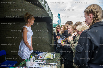 Gdańsk. Matarnia. Oddzial Prewencji Policji KWP w...