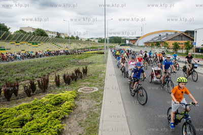 Gdańsk. Droga Zielona. Wielki Przejazd Rowerowy. 
11.06.2017
fot....