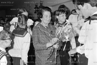 Z okazji jubileuszu 50- lecia pracy w zawodzie nauczyciela...