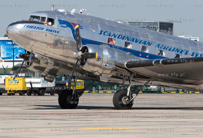 Gdansk, Rebiechowo Nz. Douglas C-47A-DL (DC-3C), Scandinavian...