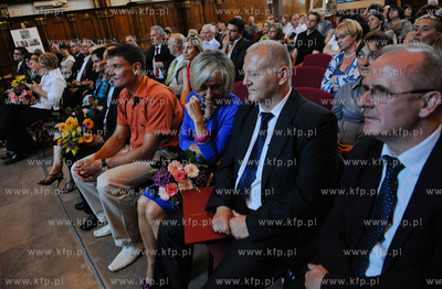 Gdansk. Dwor Artusa. Uroczystosc 65 lecia Radia Gdansk...