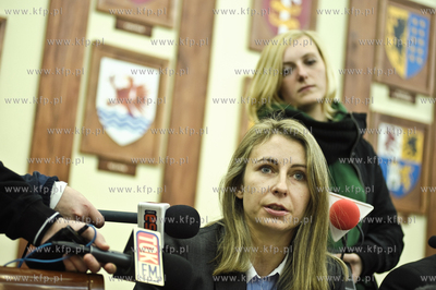 Briefing prasowy w Urzedzie Marszalkowskim poswiecony...