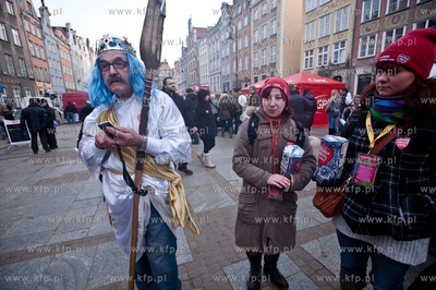 Wolontariusze XIX Finalu Wielkiej Orkiestry Swiatecznej...
