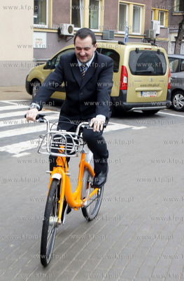 Prezentacja Trojmiejskiego Roweru Miejskiego w Urzedzie...