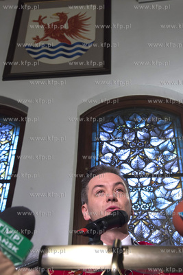 Zaprzysiezenie Roberta Biedronia na prezydenta Slupska.
06.12.2014
Fot....