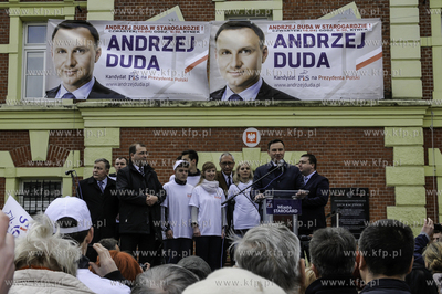 Starogard Gdanski. Spotkanie kandydata PiS na prezydenta...