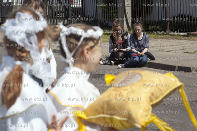 Procejsa Bozego Ciala w Gdansku - Sw. Wojciechu.
04.06.2015
Fot....