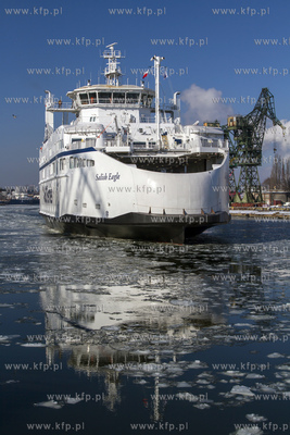 Prom Salish Eagel zbudowany przez Remontowa Shipbuilding...
