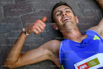 30. Bieg św. Dominika n/z bieg elity mężczyzn na...