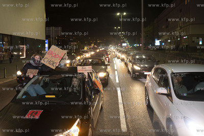 Gdynia. Protest samochodowy wobec kontrowersyjnego...