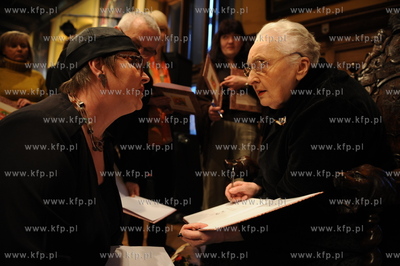 Gdansk, Ratusz Staromiejski. Uroczystosc wreczenia...