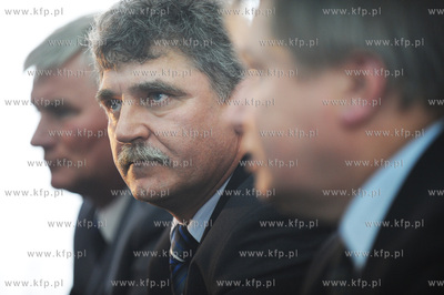 Gdansk, Komenda Wojewodzka Policji. Jerzy Miller, Minister...