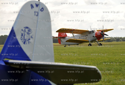 Lotnisko w Pruszczu Gdanskim w dniu 80 lecia Aeroklubu...