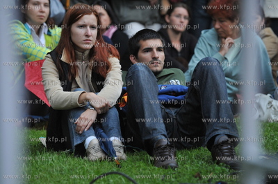 Gdansk. Park oliwski, V Miedzynarodowy Festiwal Mozartowski...