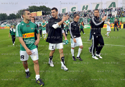 Mecz pilkarski ekstraklasy Lechia Gdansk - Zaglebie...