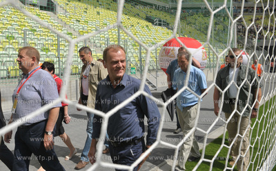 Dzien otwarty nowego gdanskiego stadionu PGE Arena,...