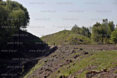 Trasa przyszlej Pomorskiej Kolei Metropolitalnej. Nz....