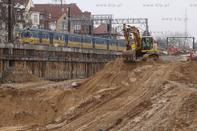 Uroczystosc wmurowania kamienia wegielnego pod budowe...