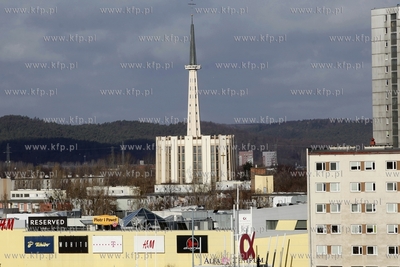 Gdansk Przymorze. Kosciol Najswietszej Maryi Panny...