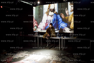 Teatr Wybrzeże. Próba medialna Kreacji w reż. Jarosława...