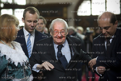 Gdańsk. Dwór Artusa. Uroczysta sesja Rady Miasta....