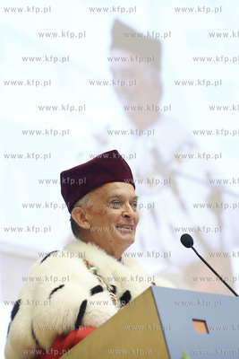 Aula wydziału Prawa i Administracji Uniwersytetu Gdańskiego....