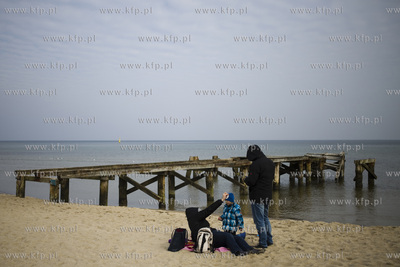 Małe molo w Sopocie.
14.03.2017
fot. Krzysztof Mystkowski...